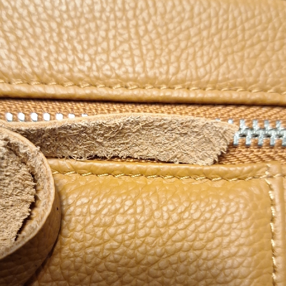 Tan Leather Crossbody Bag - Picture 5 of 7